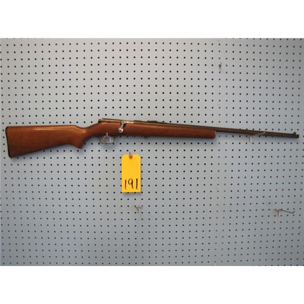 Savage model 3D, bolt action, 22 s, l, LR., single shot, action stiff to lock in