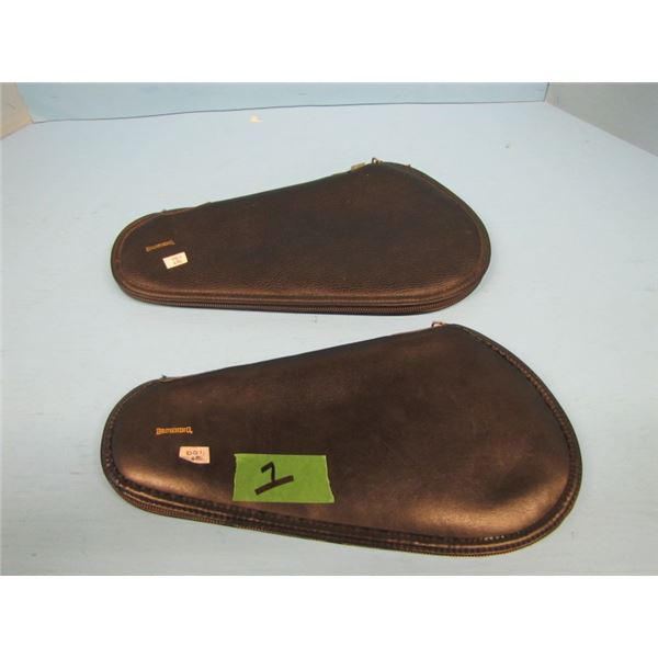 lot of 2 Browning black pistol cases