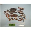 Image 1 : large bag of antique gun parts including 10 Brown Bess and 1807 Springfield locks, 8 Flintlock and p