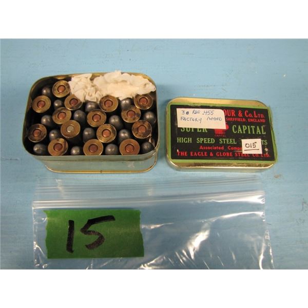 package of 30 rounds .455 Factory ammunition