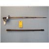 Image 1 : English pattern 1897 Royal Engineers sword and Scabbard, George V engraved crested blade