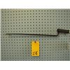 Image 1 : English Brown Bess socket bayonet - 17 in Blade - marked SC??\ 3 crown back / 19, no Scabbard