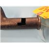 Image 9 : English Brown Bess socket bayonet - 17 in Blade - marked SC??\ 3 crown back / 19, no Scabbard