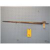 Image 1 : of 2 Georgian sword blades, 28 and 1/2 in + 21 and 1/2 in Long, engraved, 1 marked- JJ Runkle soling