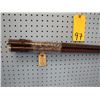 Image 2 : lot of three good leather sword scabbards for British swords Circa 1800 - 1900.