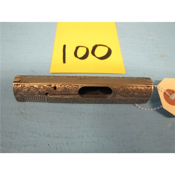 Brand New Old Stock top slide fully engraved Belgium Browning Renaissance 25 ACP baby silver finish 