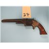 Image 12 : ANTIQUE:  Smith & Wesson model 1860 No. 2, made between 1861 – 1870, 32 LONG RIMFIRE caliber, 6 inch