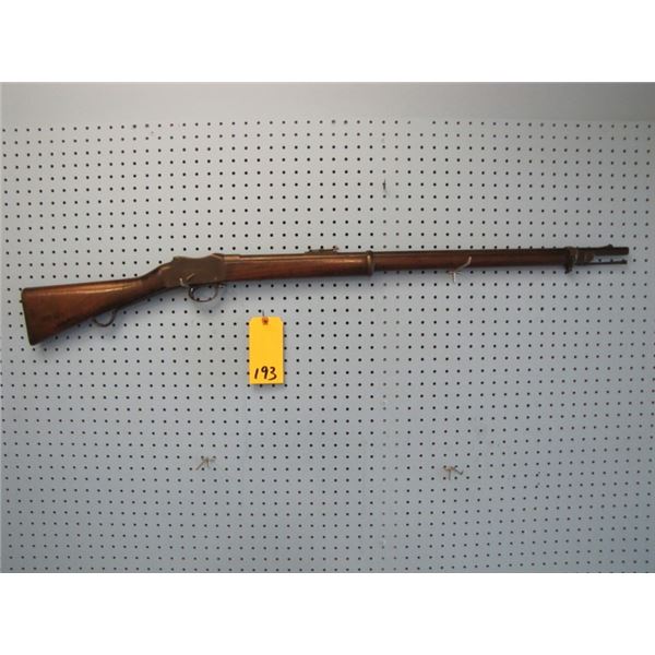 Martini Henry MK IV - 1 long lever Enfield 1887, 577 \450 consignor says excellent board