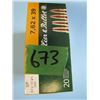 Image 1 : lot 5 boxes 20 rounds per box (100 rounds total) 7.62 x39 SP, Selinger and bellot, 123 grains