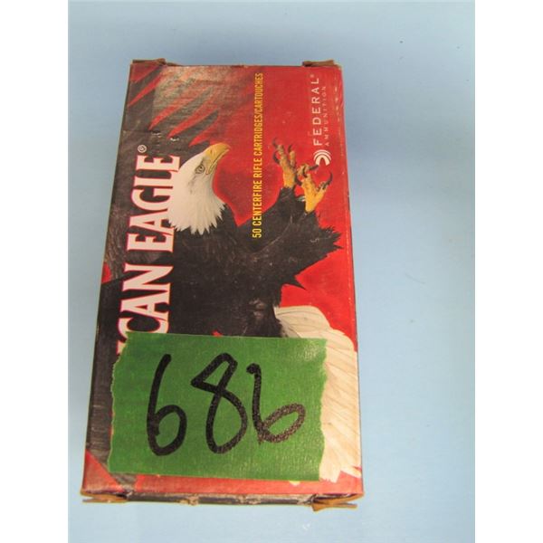 box of 50 rounds, 30 carbine, American Eagle