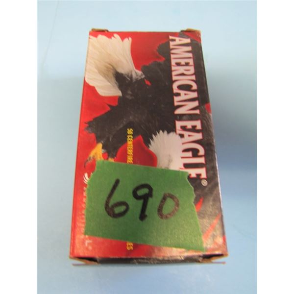 box of 50 rounds, 30 carbine, American Eagle