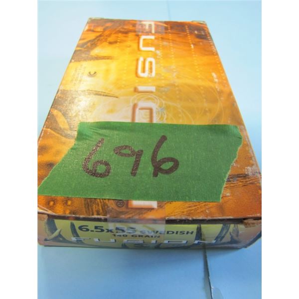 box of 20 rounds 6.5 x55 SP