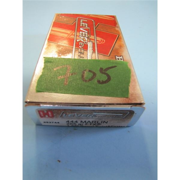 box of 20 rounds 444 Marlin soft point