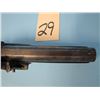 Image 10 : ANTIQUE:  H. Nock, London, fullstock, flintlock, manstopper pistiol, 68 caliber, 6" barrel, Made cir