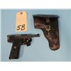Image 1 : PROHIBITED:  Webley & Scott model 1906 32 auto, 3 1/2" barrel, serial # 157XXX. With holster