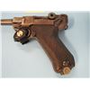 Image 5 : PROHIBITED:  PO8 Luger, 1940 date, 4" barrel, army acceptance marks, serial #60XX, numbers match exc