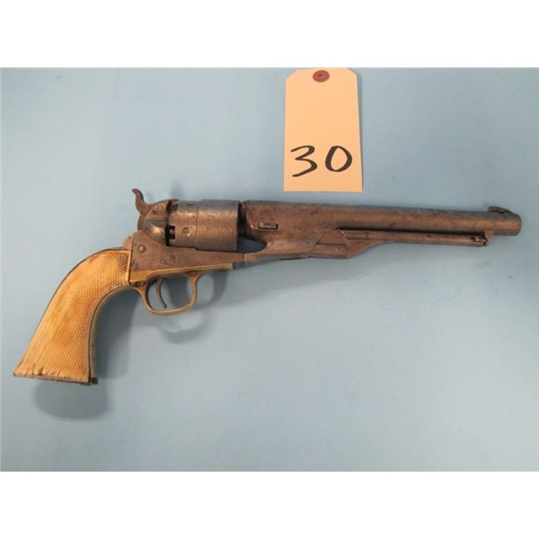 ANTIQUE:  Colt 1860  Army Generation 3 Revolver, 44 percussion caliber, 8 inch barrel, serial num
