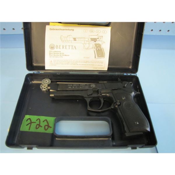 Beretta model 92fs calibre .177 pellet pistol