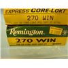 Image 2 : lot of two boxes of Remington 270 win ammo