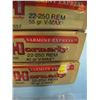 Image 2 : lot of 3 boxes 22 - 250 ammunition