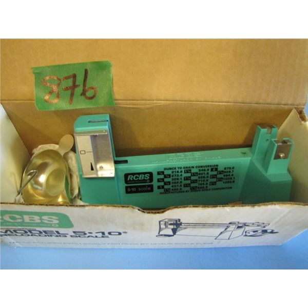 RCBS model 510 reloading scale