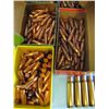 Image 2 : lot of 30 cal bullets and bag of brass