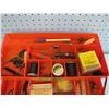 Image 2 : tackle box of muzzleloading supplies