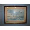 Image 5 : lot of 2 wall prints, “Evening Snows” by H. Barnes, Ducks Unlimited 1986 Artist of the Year & “That 