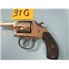 Image 6 : PROHIBITED:  Iver Johnson, 1900 double action, revolver, 5 shot, 32 Smith & Wesson, double action, H