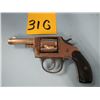 Image 8 : PROHIBITED:  Iver Johnson, 1900 double action, revolver, 5 shot, 32 Smith & Wesson, double action, H