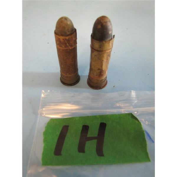lot of 2 rounds .577 Schneider