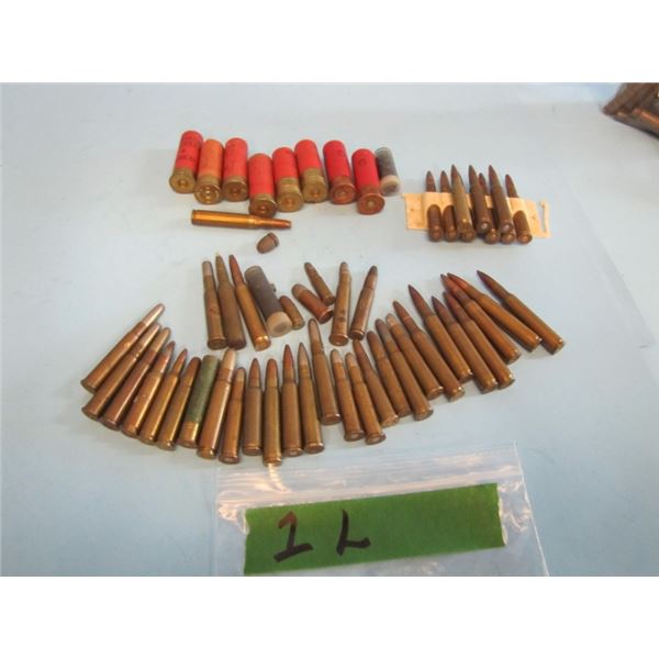 lot of mixed live ammunition