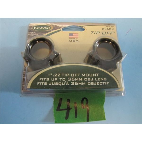 lot with Weaver scope mounts