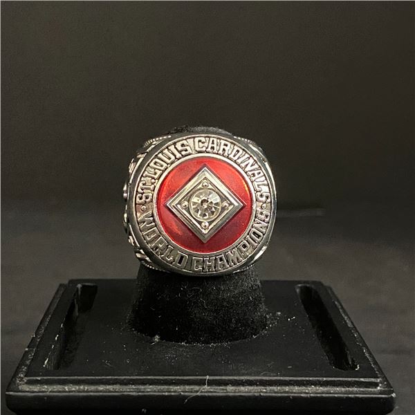 ST LOUIS CARDINALS M.L.B 1964 "WHITE" CHAMPIONSHIP REPLICA RING (ref544)