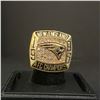 Image 1 : NEW ENGLAND PATRIOTS N.F.L 1996 "COATES" CHAMPIONSHIP REPLICA RING (ref656)