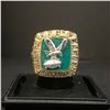 Image 1 : PHILADELPHIA EAGLES N.F.L 1980 "JOHNSON" CHAMPIONSHIP REPLICA RING (ref697)
