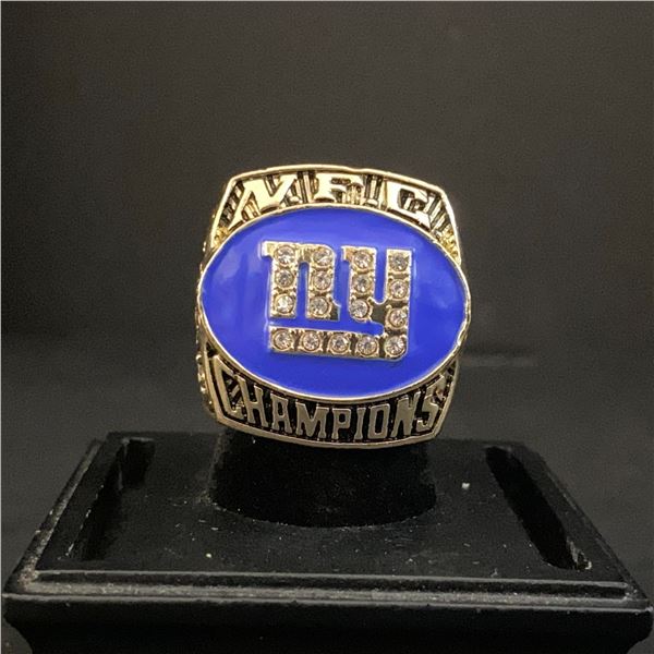 NEW YORK GIANTS N.F.L 2000 "MCDONALD" CHAMPIONSHIP REPLICA RING (ref717)