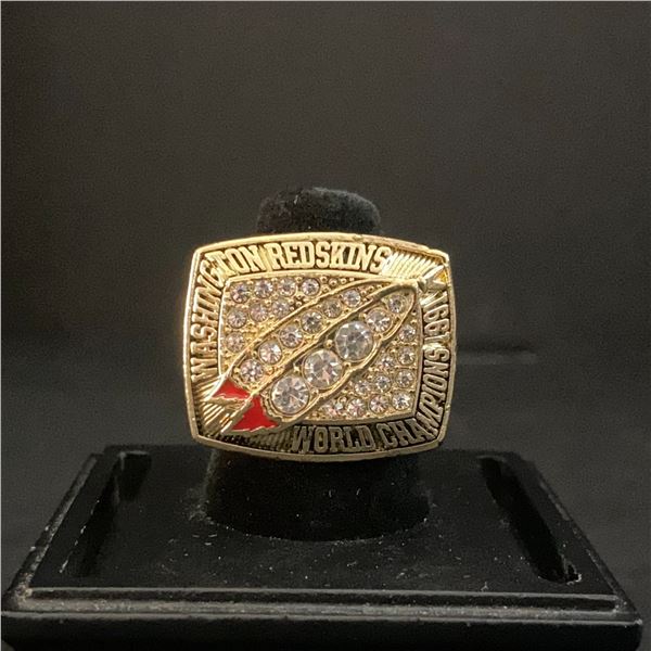 WASHINGTON REDSKINS N.F.L 1991 "RYPIEN" CHAMPIONSHIP REPLICA RING (ref744)