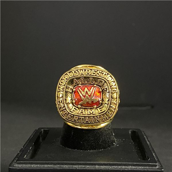 W.W.E 2004 HALL OF FAME CHAMPIONSHIP REPLICA RING (ref957)