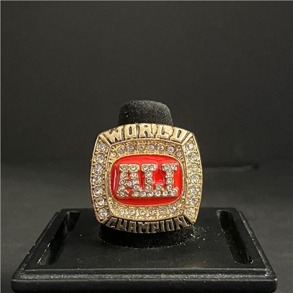 MUHAMMAD ALI HEAVYWEIGHT CHAMPION  MUHAMMAD ALI  CHAMPIONSHIP REPLICA RING (ref967)