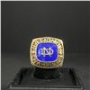 Image 1 : NOTRE DAME FIGHTING IRISH NATIONAL CHAMPIONS 1966 "PARSEGHIAN" CHAMPIONSHIP REPLICA RING (ref1022)