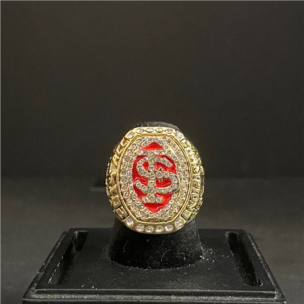 FLORIDA STATE FSU CHAMPIONS 2014  AGUAYO  NATIONAL CHAMPIONSHIP REPLICA RING (ref1078)