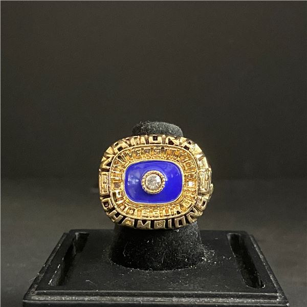 UNIVERSITY OF PITTSBURGH CHAMPIONS 1976 "DORSETT" NATIONAL CHAMPIONSHIP REPLICA RING (ref1091)