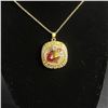 Image 1 : CLEVELAND CAVALIERS 2016 N.B.A CHAMPIONSHIP NECKLACE (ref1122)