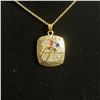 Image 1 : NEW YORK YANKEES 2001 M.L.B CHAMPIONSHIP NECKLACE (ref1130)