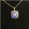 Image 1 : NEW YORK YANKEES 1996 M.L.B CHAMPIONSHIP NECKLACE (ref1133)
