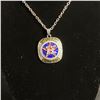 Image 1 : HOUSTON ASTROS M.L.B CHAMPIONSHIP NECKLACE (ref1141)