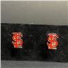 Image 1 : ST LUOIS CARDINALS M.L.B CUFFLINKS (ref1248)