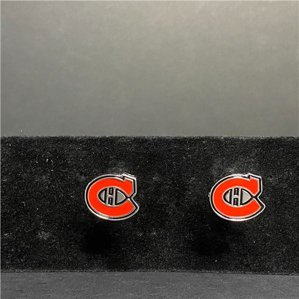 MONTREAL CANADIENS N.H.L CUFFLINKS (ref1254)