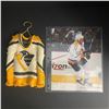 Image 1 : STAR HANGER PITTSBURGH PENGUINS MEDIUM WHITE JERSEY LOOSE WITH PICTURE